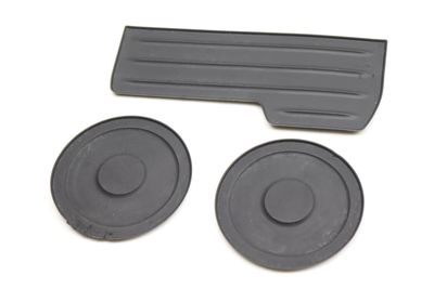 CENTER CONSOLE CUP HOLDER / STORAGE BIN RUBBER INSERT SET 9384370 